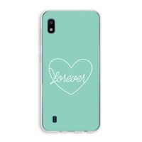 Forever heart pastel: Samsung Galaxy A10 Transparant Hoesje Forever heart pastel: Samsung Galaxy A10 Transparant Hoesje