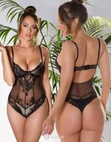 * KOUCLA Sexy transparante kanten Body