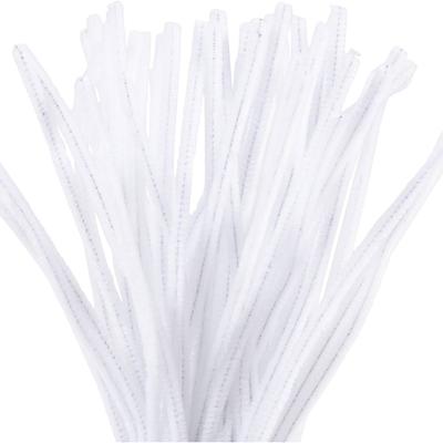 Creativ Company Chenille wit 30cm, 50st.