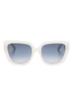 Marc Jacobs Eyewear lunettes de soleil à monture carrée - Blanc