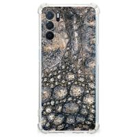 OPPO A16 | A16s | A54s Case Anti-shock Krokodillenprint - thumbnail