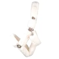 Harrys Horse Furry halster cover creme maat:pony