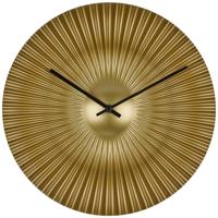 TFA Dostmann 60.3520.53 Wandklok Zendergestuurd 330 mm x 50 mm x 330 mm Goud