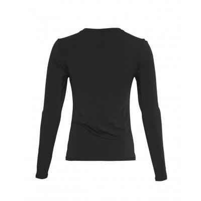 MSCH - Zwart | Dames | Top | Zwart | XL/XXL | regular | Kamst mode