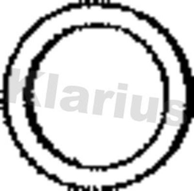 Pakking, uitlaatpijp 410580