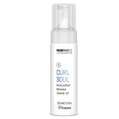 Framesi Leave-in Morphosis Curl Soul Activator Mousse Leave In 150ml | Voor Krullend Haar