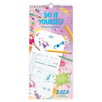 Do it Yourself Familienotitiekalender 2026