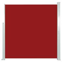 vidaXL Tuinscherm uittrekbaar 140x300 cm rood