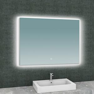Wiesbaden Soul LED Badkamerspiegel - Dimbaar met Spiegelverwarming - 100x80 cm