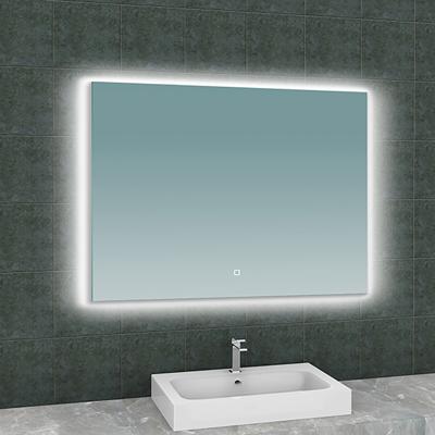Wiesbaden Soul LED Badkamerspiegel - Dimbaar met Spiegelverwarming - 100x80 cm