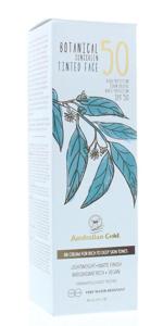 Australian Gold Botanical tinted face rich-deep SPF50