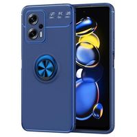 Xiaomi Redmi Note 11T Pro/12T Pro magneetringgreep / standaardbehuizing - blauw - thumbnail