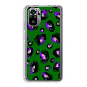 Green Cheetah: Xiaomi Redmi Note 10S Transparant Hoesje
