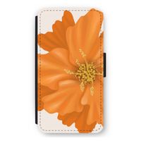 Orange Ellila flower: iPhone 12 mini Flip Hoesje