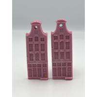 Vos Decorations Huisje geur almond set a 2