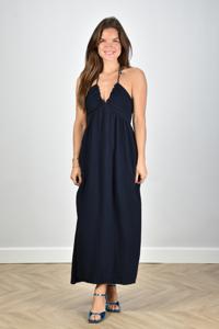 Xirena halter maxi jurk Maggie blauw