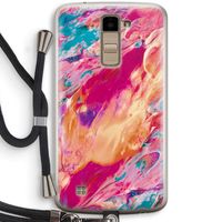 Pastel Echoes: LG K10 (2016) Transparant Hoesje met koord