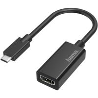 Hama Video-adapter USB-C naar HDMI Ultra-HD 4K HDMI kabel - thumbnail