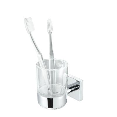 Glashouder Geesa Nelio | Met glas | Chroom