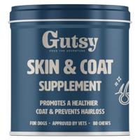 Gutsy Skin & Coat Supplement Chews 80