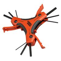 Vouwbare zeshoeksleutels Black & Decker bdht0-71628 1,5-2-2,5-3-4-4,5-5-5,5-6 mm