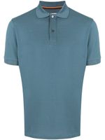 Paul Smith polo à bords rayés - Bleu