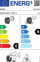 Toyo Observe s944 xl 205/45 R17 88H TOM2054517HOBS944XL
