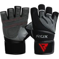 RDX Sports L4 Deepoq Leather Fitness Gloves Maat S