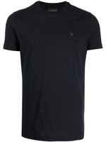 Emporio Armani t-shirt à patch logo - Bleu