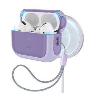 AirPods Pro (2023/2022/2019) Orbit Hybrid Case (HaloLock) Purple