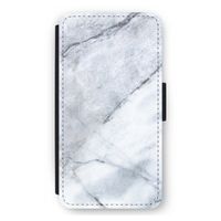 Witte marmer: iPhone 12 mini Flip Hoesje