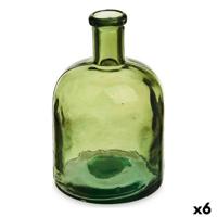 Decoratieve fles Gift Decor 2385-G 2385-G Groen Breedte 2,25 L 15 x 23,5 x 15 cm Decoratie (6 Stuks)
