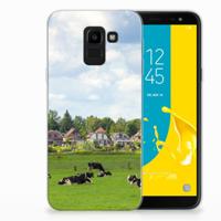 Samsung Galaxy J6 2018 | TPU Hoesje | Koeien Samsung Galaxy J6 2018 | TPU Hoesje | Koeien
