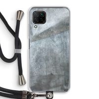 Grey Stone: Huawei P40 Lite Transparant Hoesje met koord