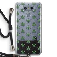 Weed: LG G6 Transparant Hoesje met koord