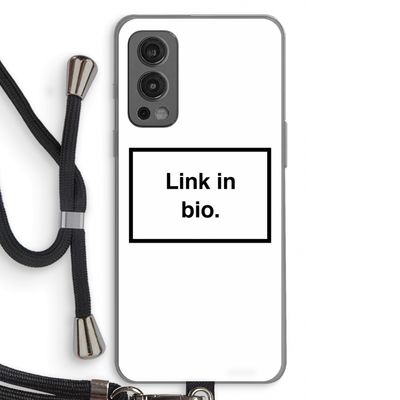 Link in bio: OnePlus Nord 2 5G Transparant Hoesje met koord