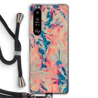 Alone: Sony Xperia 1 III Transparant Hoesje met koord