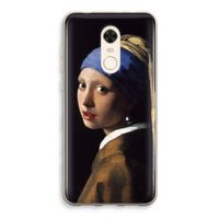 The Pearl Earring: Xiaomi Redmi 5 Transparant Hoesje