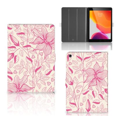 iPad 10.2 2019 | iPad 10.2 2020 | 10.2 2021 Tablet Cover Pink Flowers iPad 10.2 2019 | iPad 10.2 2020 | 10.2 2021 Tablet Cover Pink Flowers