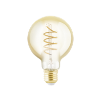 Lichtbron Amber spiraal E27 G80 245LM dimbaar