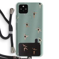 Dancing #1: Pixel 5a 5G Transparant Hoesje met koord