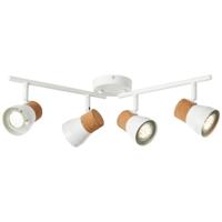 Brilliant Kurken plafondspotMoka 4-lichts - 75732/75