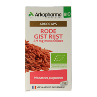 Rode gist rijst bio 150 Capsules