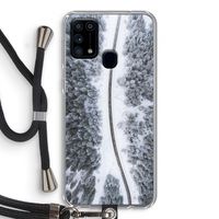 Snøfall: Samsung Galaxy M31 Transparant Hoesje met koord
