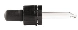 Helios Holland Pipet glas zwart 10ml