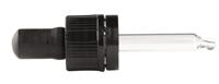 Helios Holland Pipet glas zwart 10ml