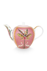 Pip Studio La Majorelle Theepot Groot Roze