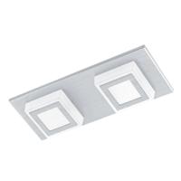Eglo Design plafondlampMasiano 2-lichts metaalgrijs - 94506
