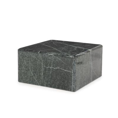 By-Boo Salontafel 'Dice' Marmer, 60 x 60cm, kleur Groen