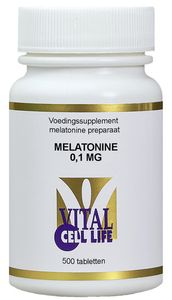 Vital Cell Life Melatonine 0,1mg Tabletten